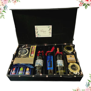 DOLCE Premium Gift Hamper (Three Wines) Amigos Y Vinos (Friends & Wines)