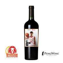 Load image into Gallery viewer, PengWine x Singapore Slingers #18 Jun Hao Mah Cabernet Sauvignon 2020 Red Wine 750ml Amigos Y Vinos (Friends &amp; Wines)
